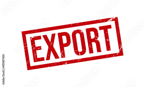 Export Stamp Seal Vector Illustration