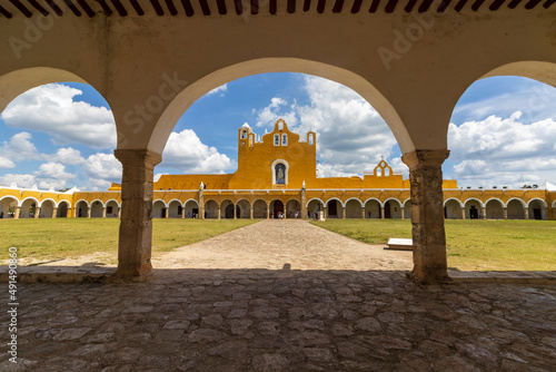 convento de san antonio de padua, izamal, yucatan photo
