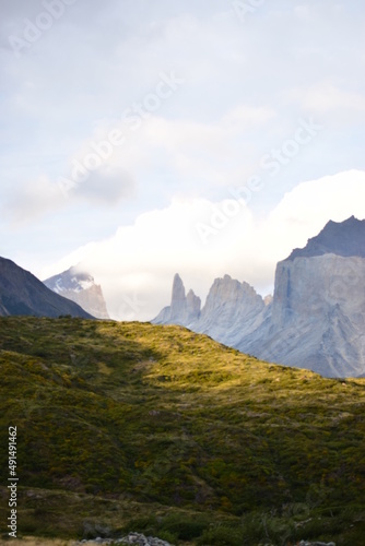 torres, cerros y montañas patagonia chilena