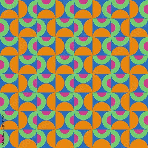 Graphic pattern vector illustration. Geometric stylish ornate for textile prints and backgrounds.