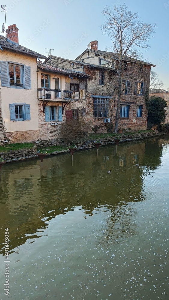 Obraz premium CHATILLON SUR CHALARONNE (Ain)