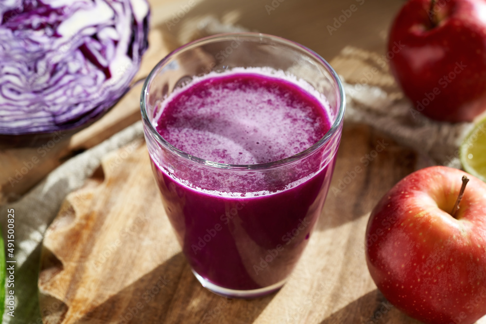 Purple cabbage juice hot sale