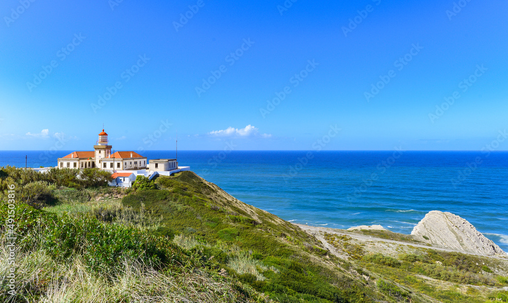 Leuchtturm am Cabo Mondego-Figueira da Foz, Portugal