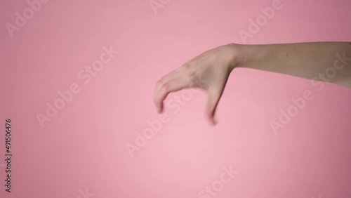 Hand cathching a something big