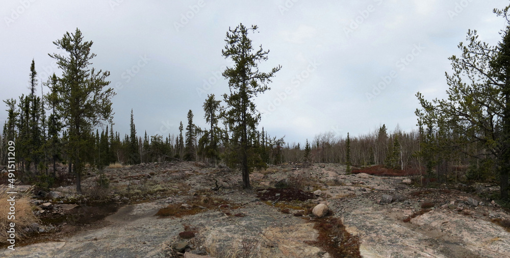 Rocky scenery of Canadian Northwest Territories Rocky scenery of Canadian Northwest Territories