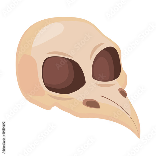 raven skull icon