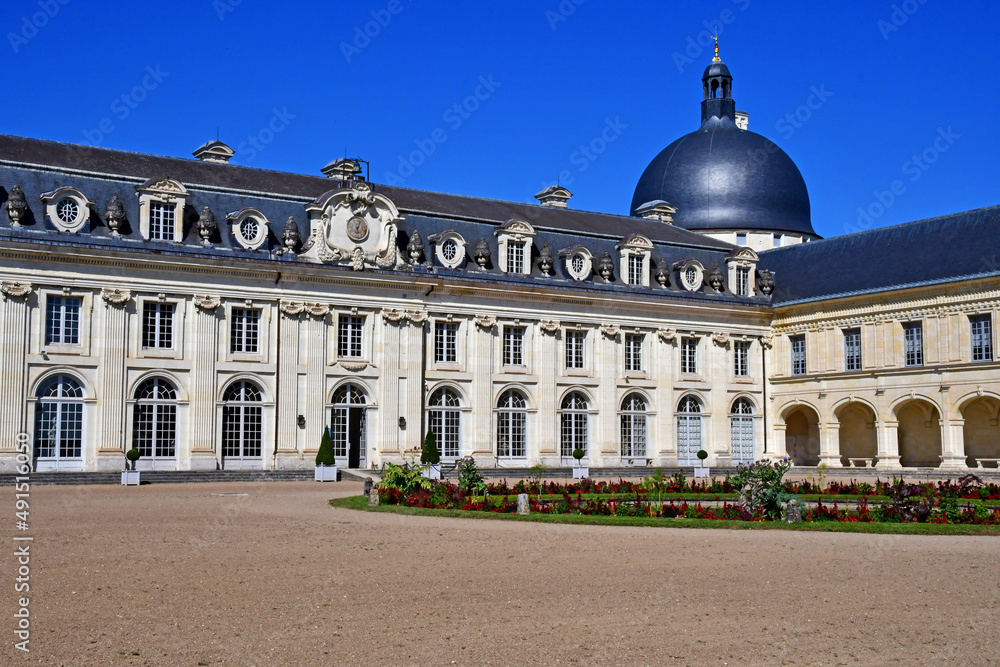 Valencay; France - july 13 2020 : the castle