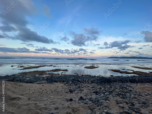 beach at sunset