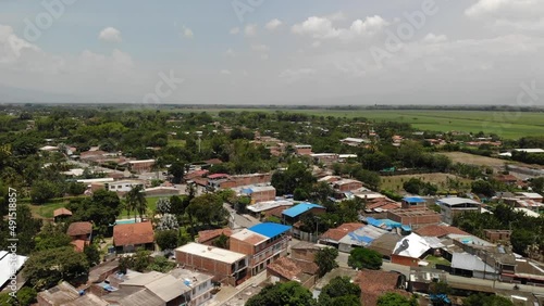 Rozo. Valle del Cauca. Colombia. Aerial view.