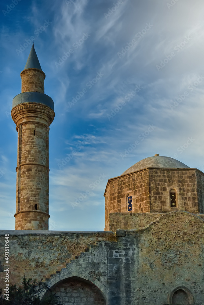 Mosque Agia Sofias jami kebir. Paphos, Cyprus.