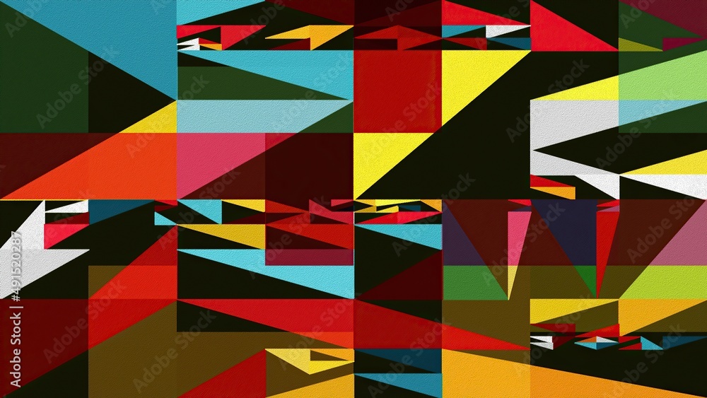 Polygonal geometric pattern triangles background Polygonal geometric pattern triangles background