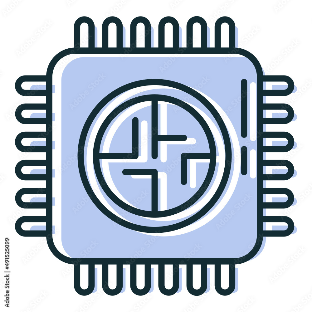 Fototapeta premium cipset computer