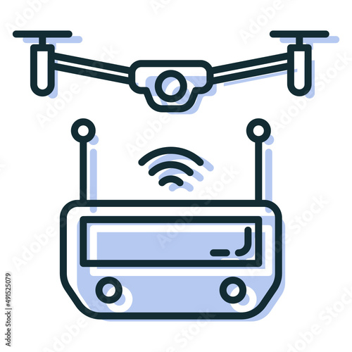drone and controller