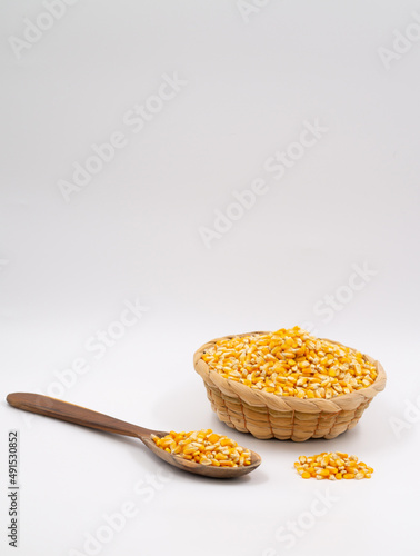 Corn. Cereal originating in America. It is one of the main foods worldwide.