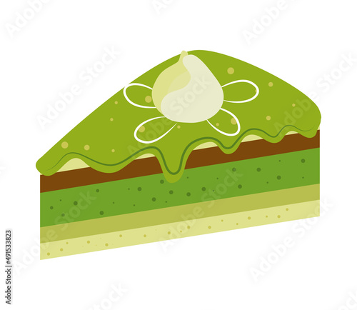 matcha tea cake
