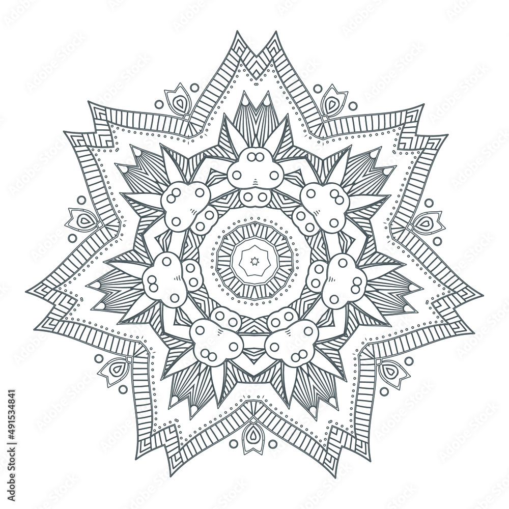 beautiful mandala vector for design beautiful mandala vector for design