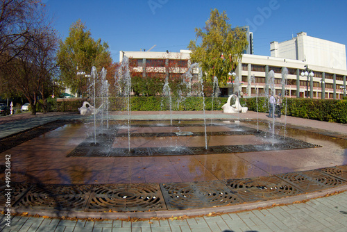 fountain in the park