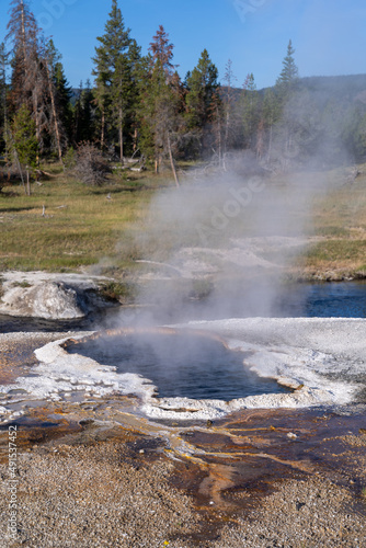South Scalloped Spring in Yellowstone National Park