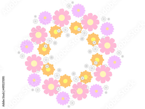 花　アイコン　ロゴ　デザイン　イラスト