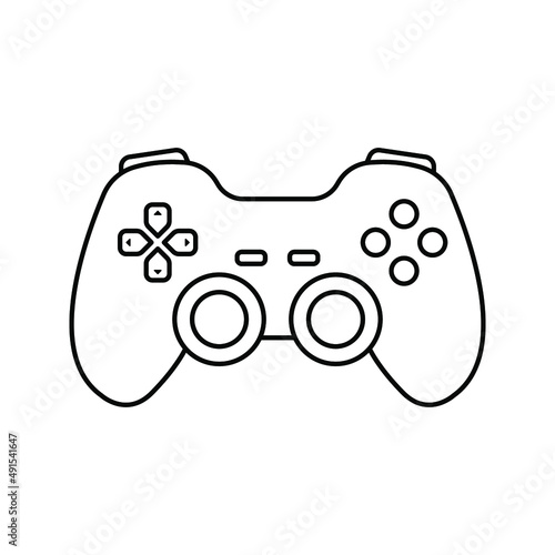 Game controller icon. games sign. Vector illustration