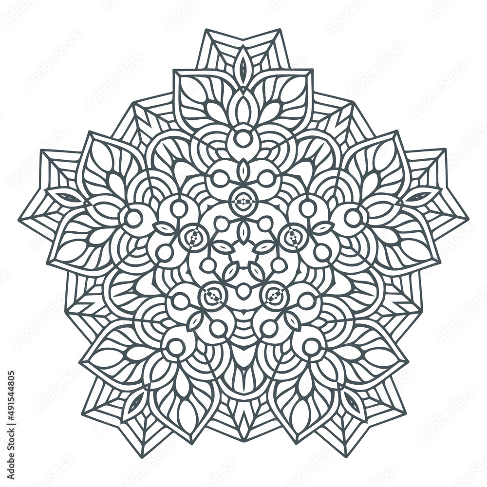 beautiful floral mandala vector for design beautiful floral mandala vector for design