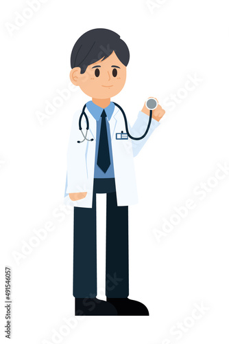 doctor with stethoscope