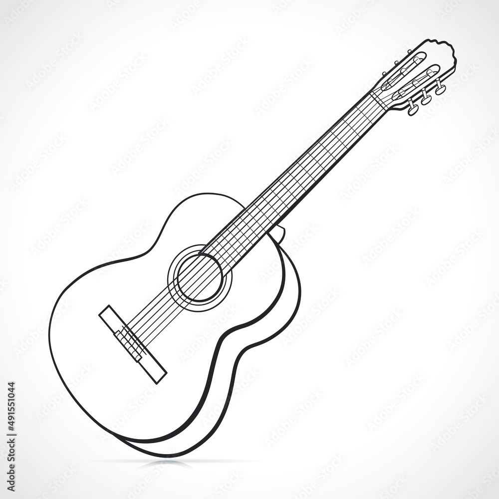 acoustic guitar black and white acoustic guitar black and white