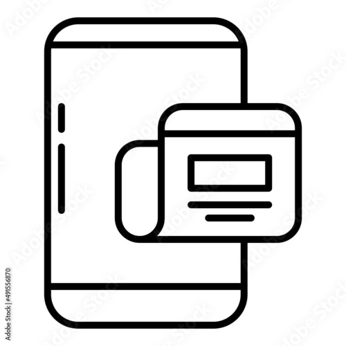 smartphone and news