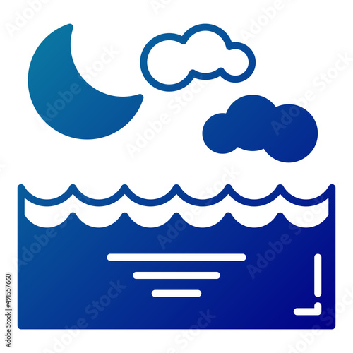 sea night