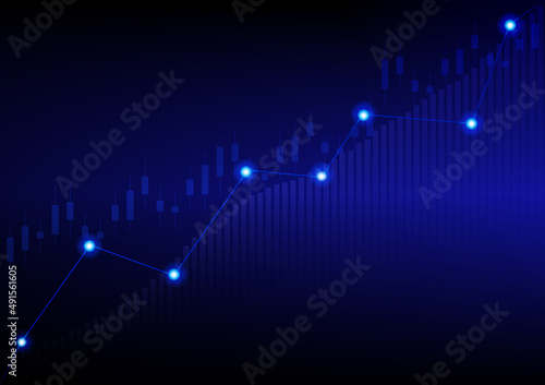 graph; stock; market; arrow; chart; background; growth; statistic; financial; bar; digital; business; money; trade; blue; exchange; bull; bear; price; technology; economy; global; stick; report; candl