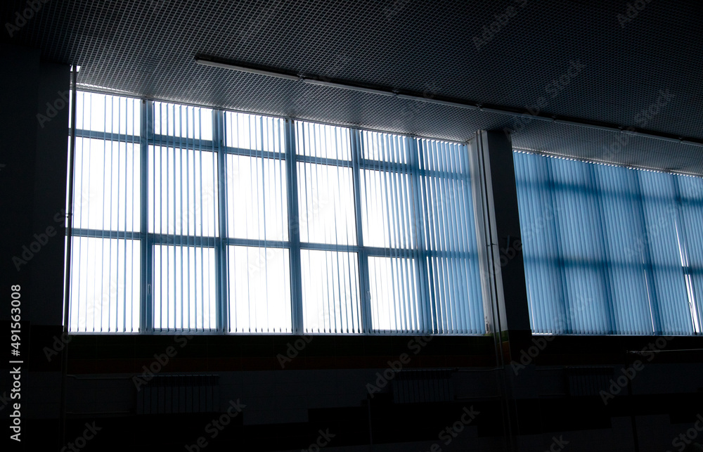Light from a window with blinds Light from a window with blinds