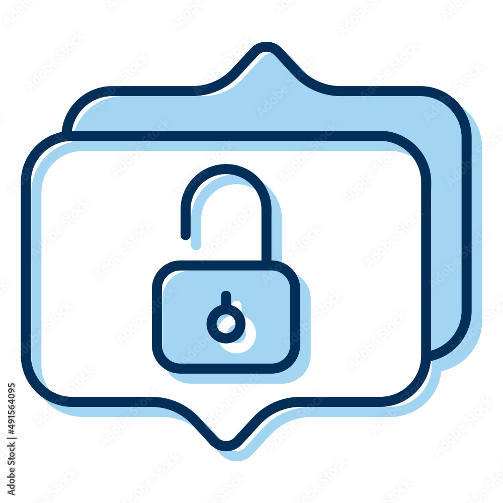 unlock message and chat balloon conversation unlock message and chat balloon conversation