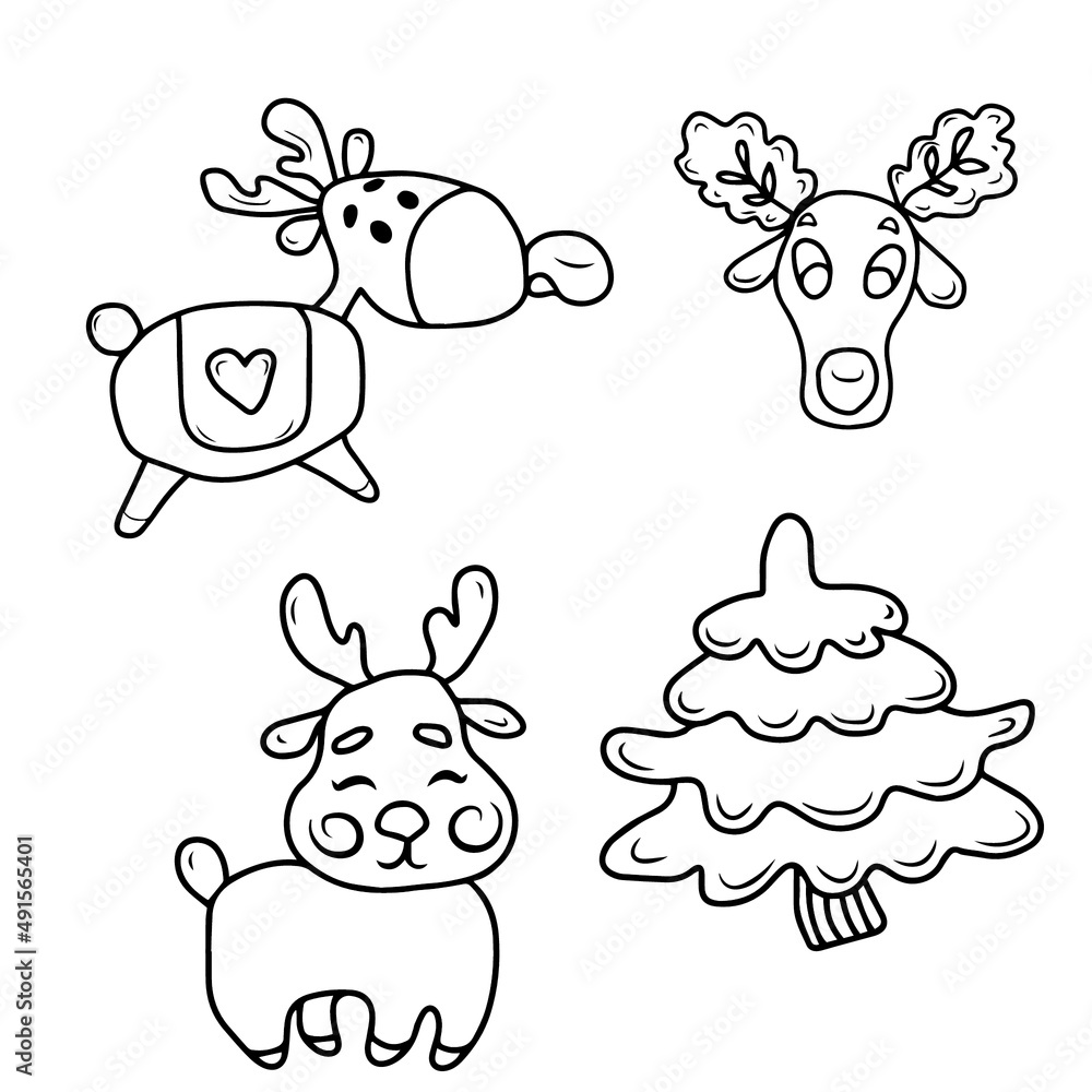 Vector children's design on a white isolated background for banners postcards and stickers Vector children's design on a white isolated background for banners postcards and stickers