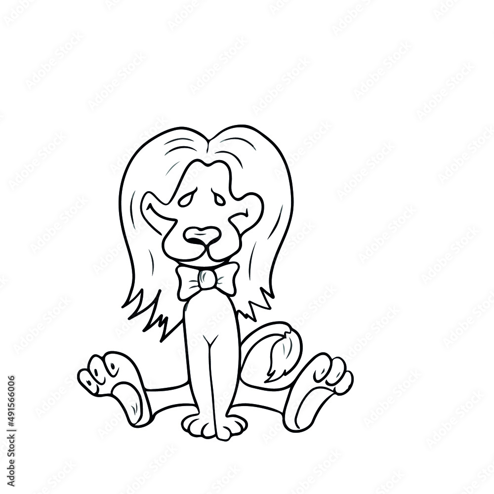 Vector children's design on a white isolated background for banners postcards and stickers Vector children's design on a white isolated background for banners postcards and stickers