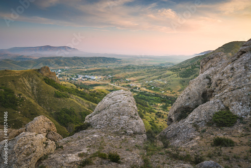View of Crimea mountain valley 1