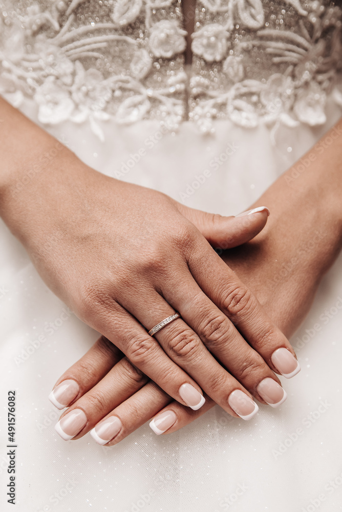 Woman's hands with beautiful manicure Woman's hands with beautiful manicure