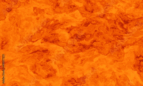 3D abstract lava background. Volcanic magma.