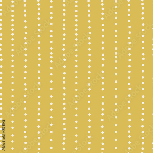 Childish vertical dotted lines vector seamless pattern. Speckled stripes geometric abstract background. Scandinavian decorative surface design for nursery.