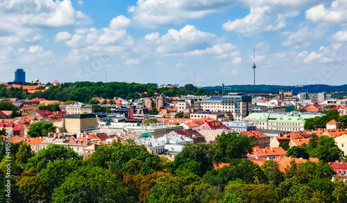 Views of the city of Vilnius
