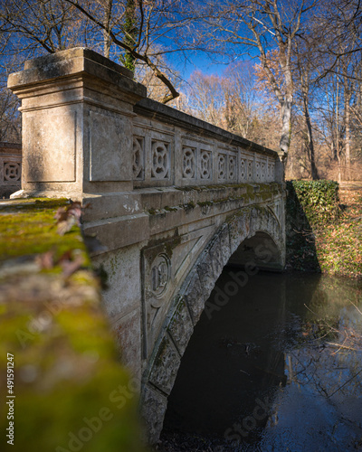 Nice stone bridge over the ...