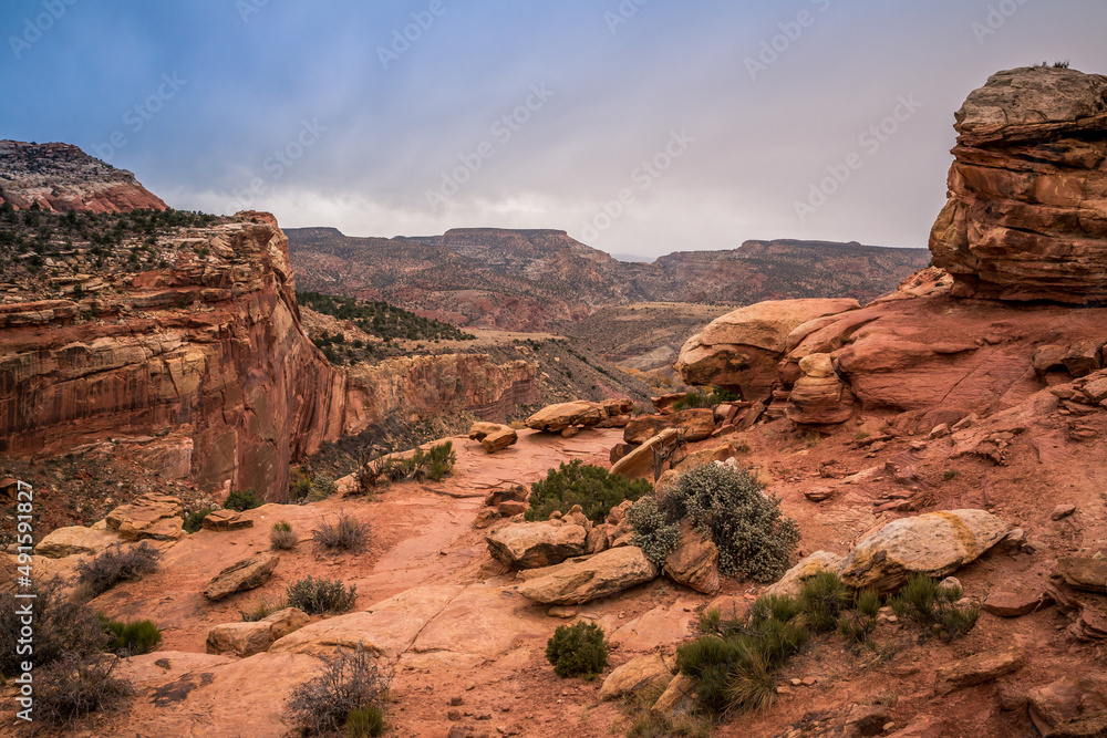 Geologic Lanscapes, Capitol Reef National Park, Utah Geologic Lanscapes, Capitol Reef National Park, Utah