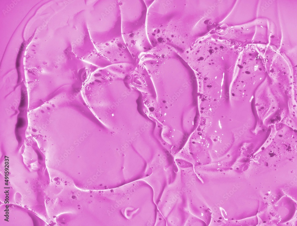 Liquid gel cosmetic smudge purple background Liquid gel cosmetic smudge purple background