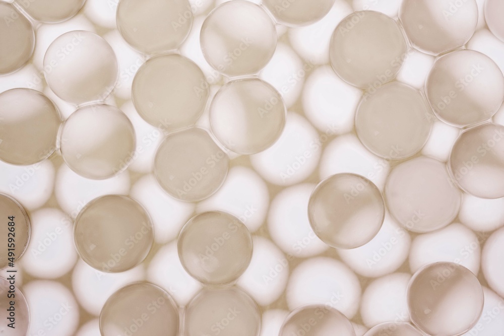 Cosmetic texture molecular ingredient moisturizer face skin care gel balls Cosmetic texture molecular ingredient moisturizer face skin care gel balls