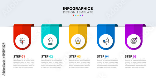 set of infographic elements