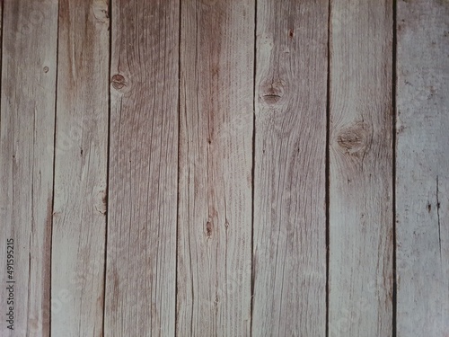 Surface of an old wooden table. Full screen  top view.