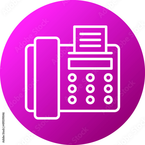Fax Icon Style