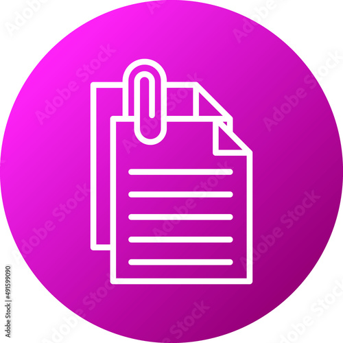 Attached File Icon Style