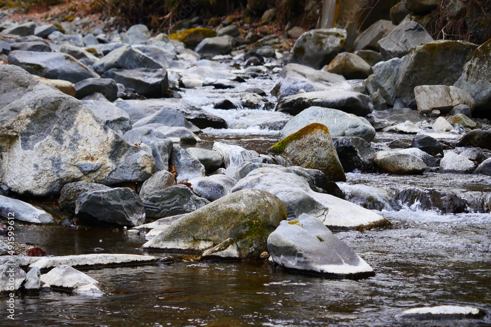 water flowing over rocks water flowing over rocks