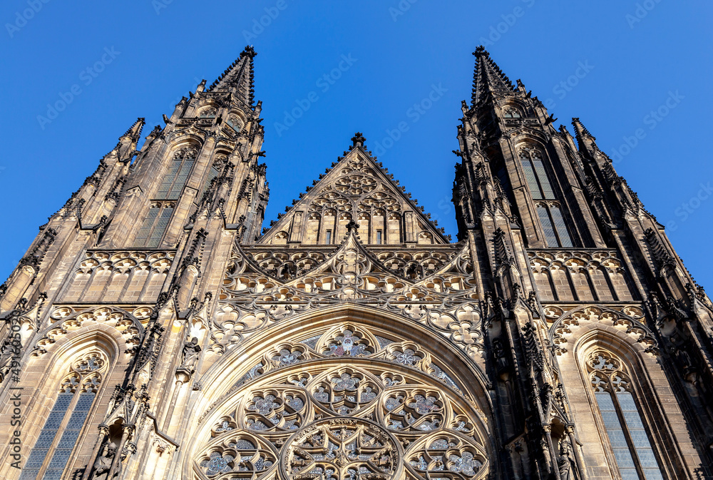 Saint Vitus cathedral in Prague