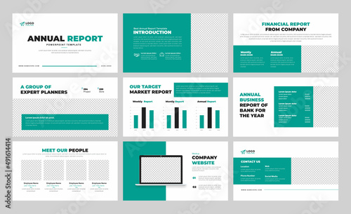 Annual Report Template Design